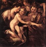 PROCACCINI, Giulio Cesare, The Mystic Marriage of St Catherine af